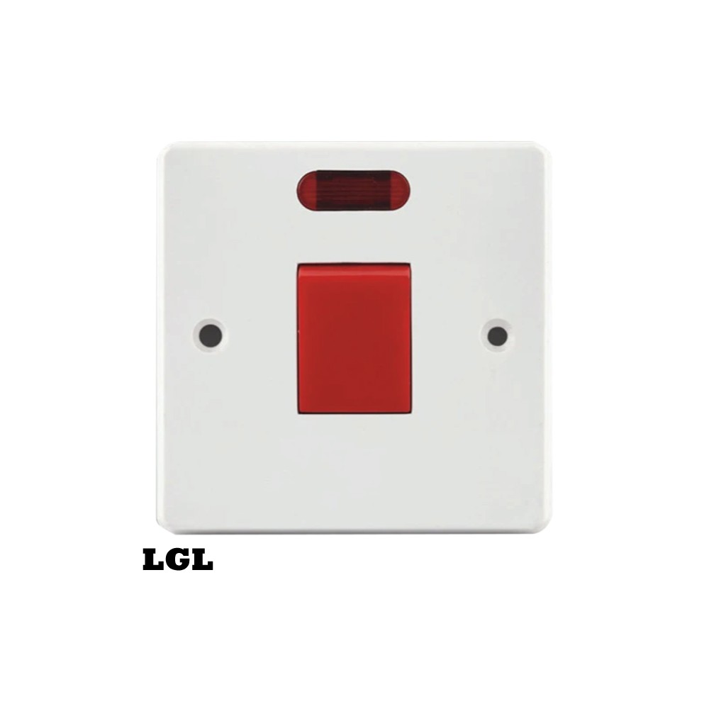 ELECTRICAL PILOT LIGHT SWITCH-45A 3X3
