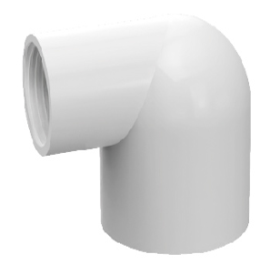PVC REDUCING ELBOW-1X3/4-F-90