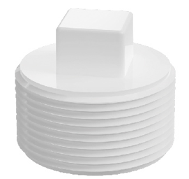 PVC THREADED CAP 3